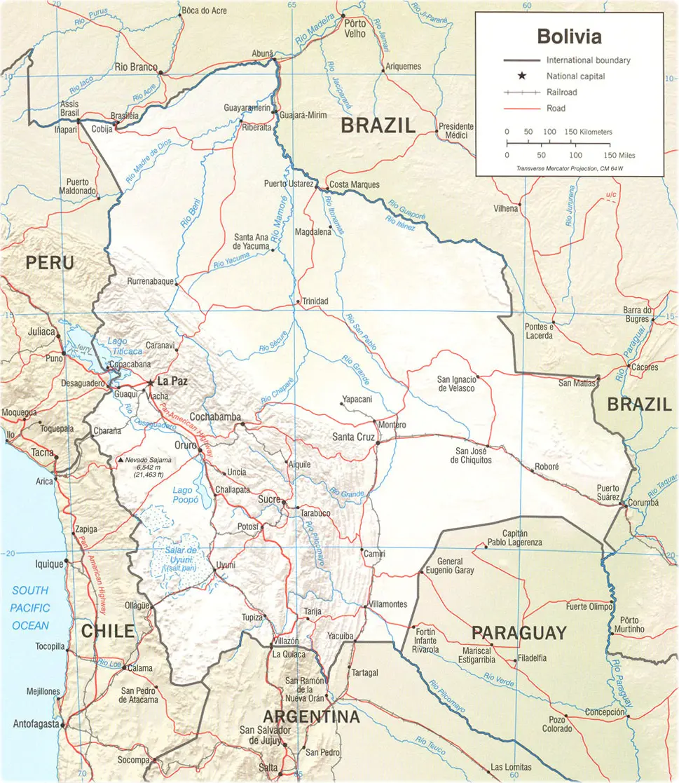 gps la paz bolivia - Cuántos ríos tiene la ciudad de La Paz, Bolivia