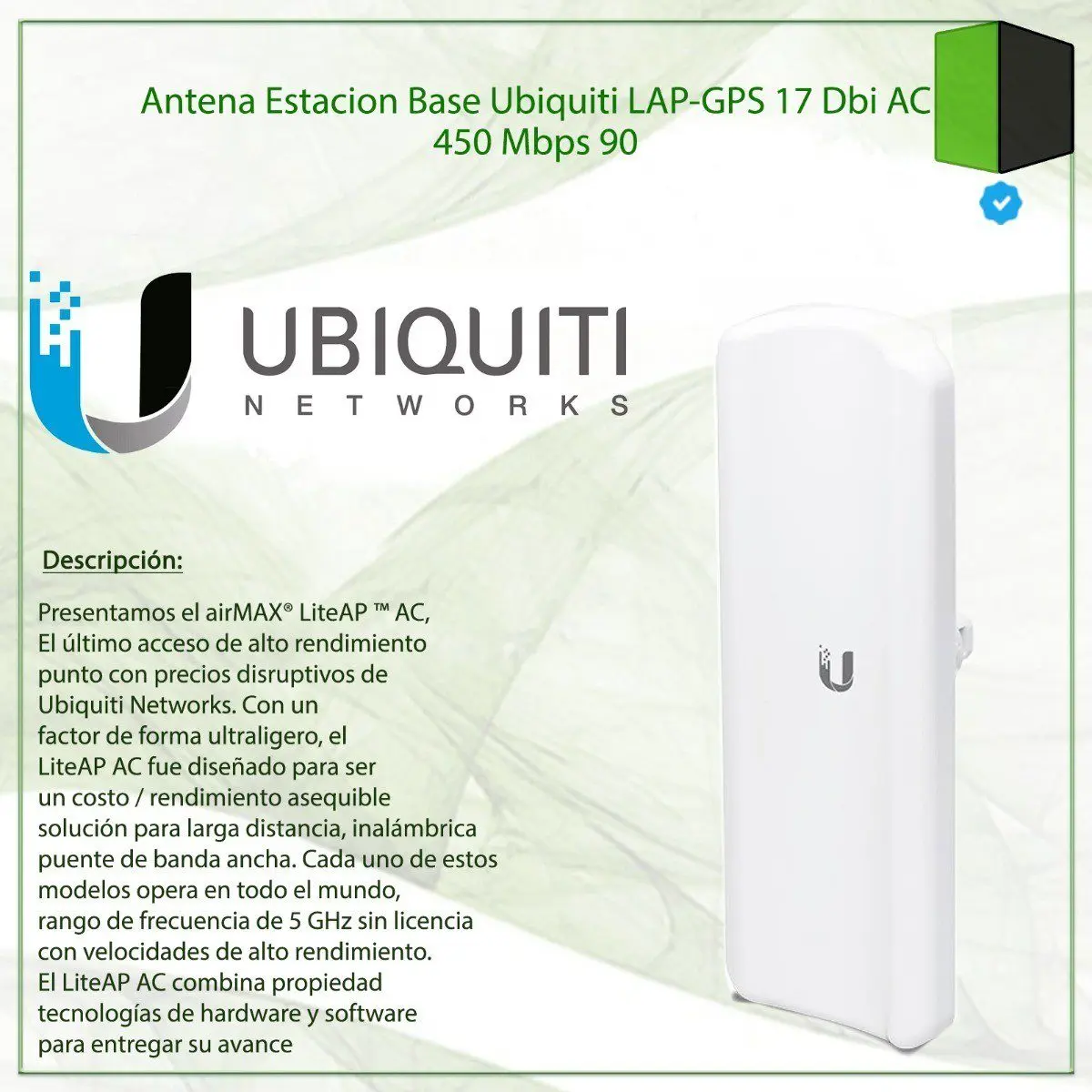 LiteAP GPS: Características y Especificaciones - Qué es el GPS de vuelta liteap gps caracteristicas - Qué es el GPS de vuelta