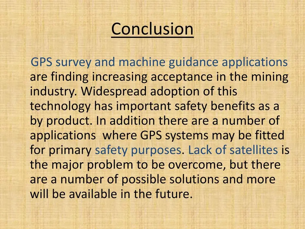 Conclusión de GPS: Precisión, Aplicaciones y Futuro - Qué es un estudio GPS conclusion de gps - Qué es un estudio GPS