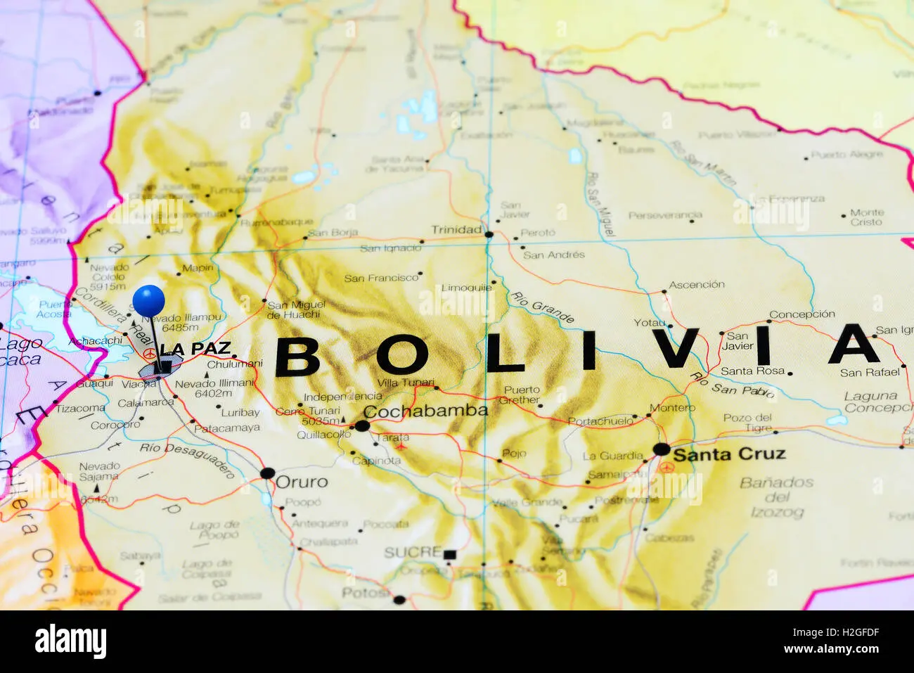 gps la paz bolivia - Qué país es La Paz, Bolivia